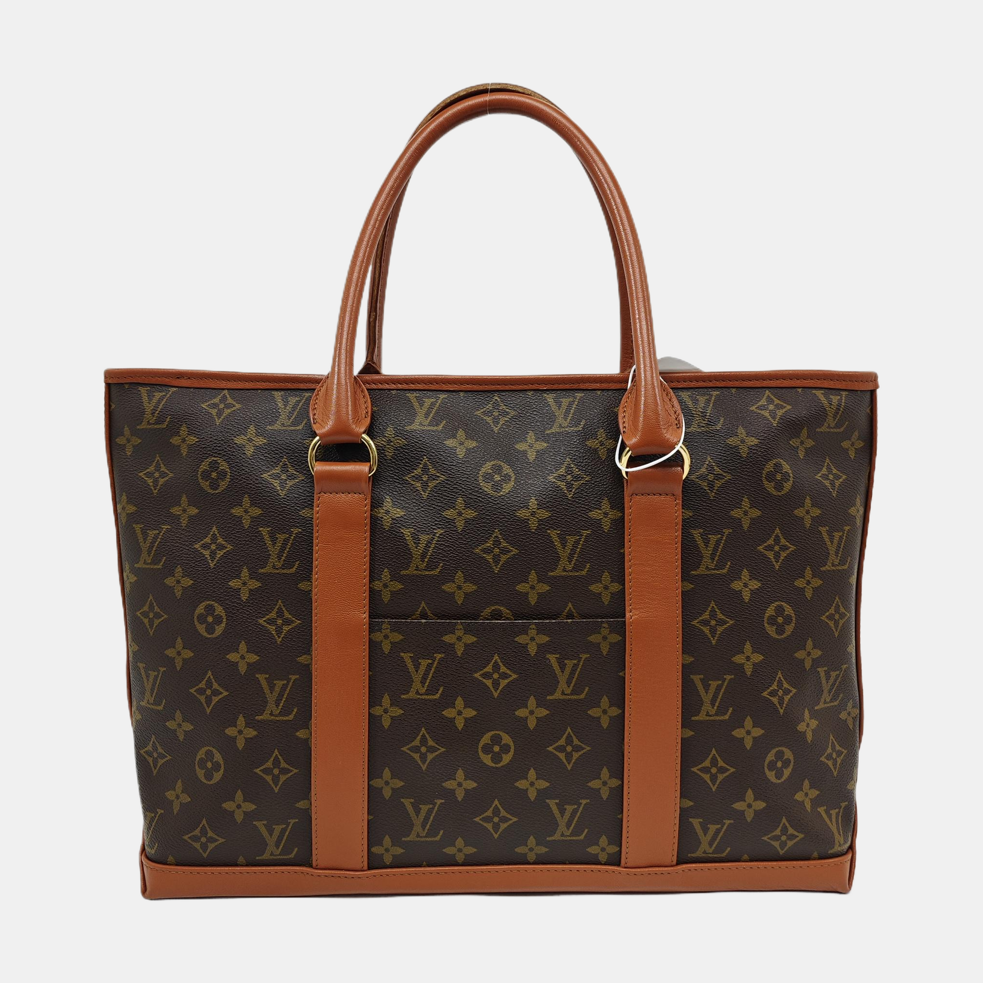 SAC WEEKEND PM Monogram Coated Canvas Brown