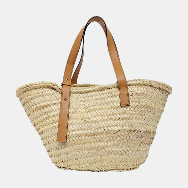 Basket Straw Beige