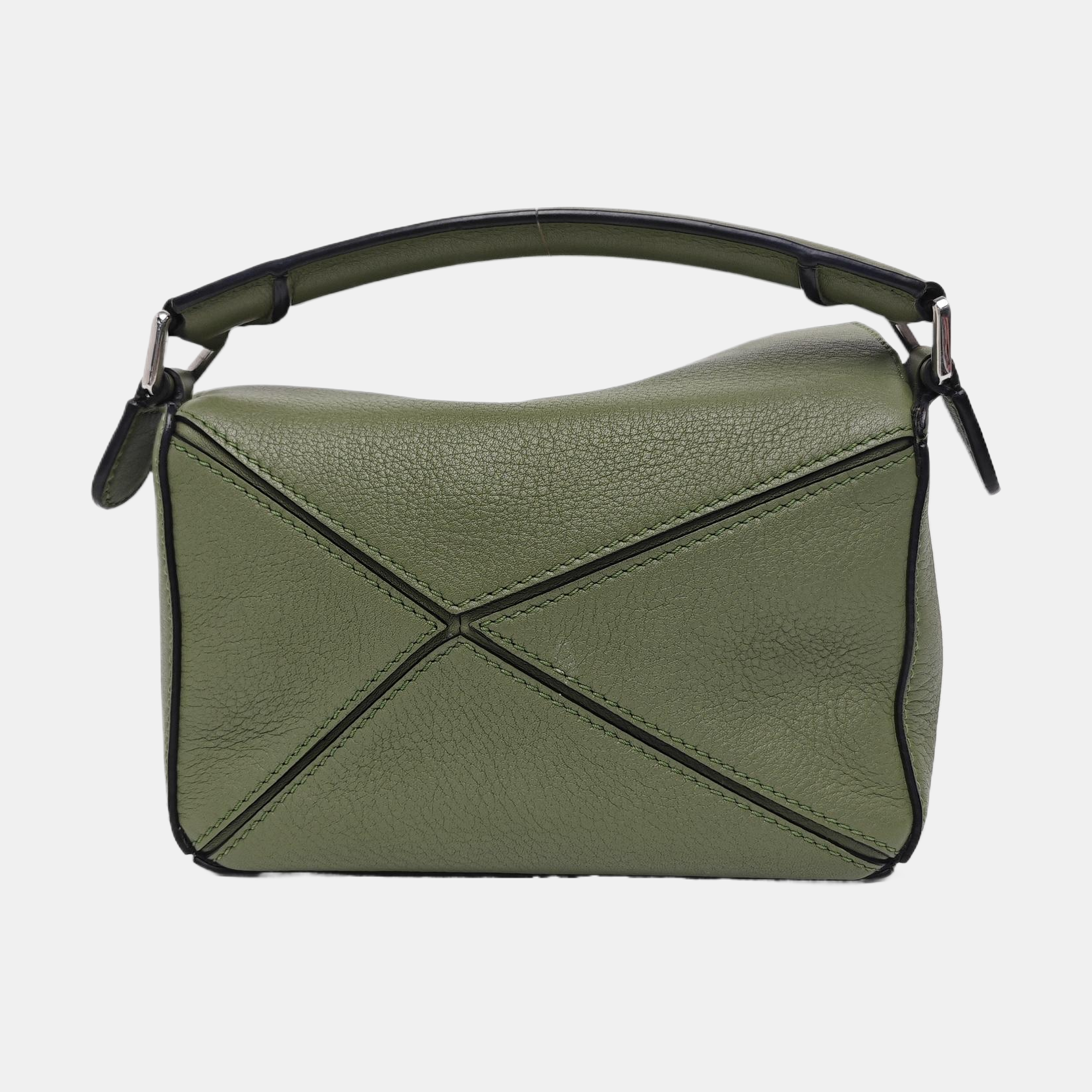Puzzle Mini Calfskin Green