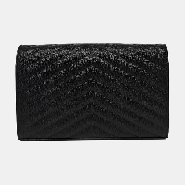 MONOGRAM Medium Quilted Calfskin Black