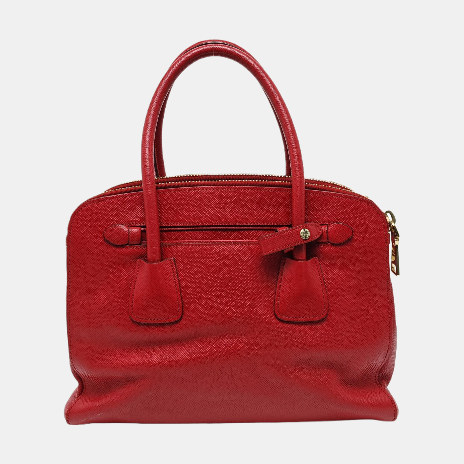 Calfskin Shoulder Bag Red