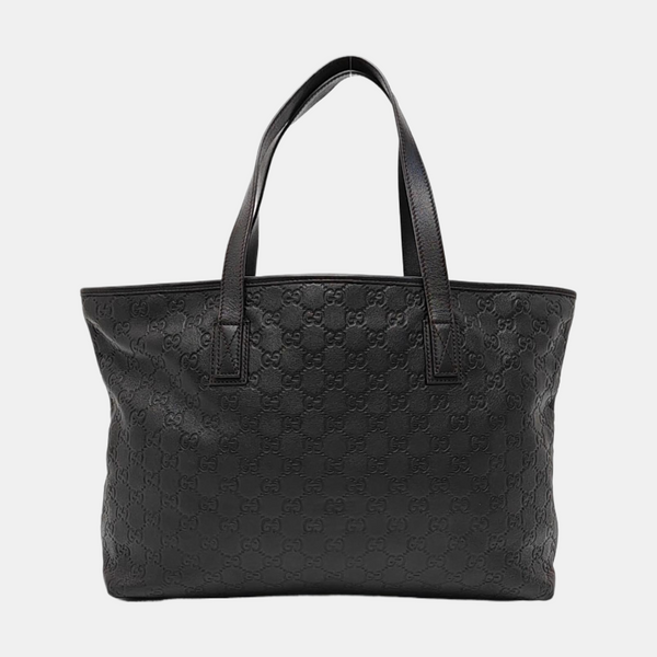 GG Imprime Monogram Calfskin Black