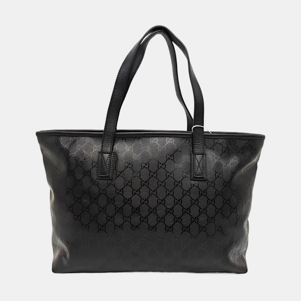 GG Imprime Monogram Coated Canvas Black