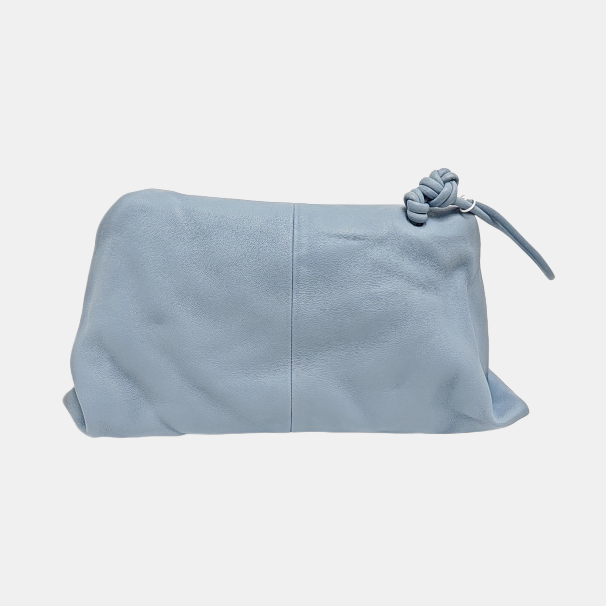 BV Trine Lambskin Blue