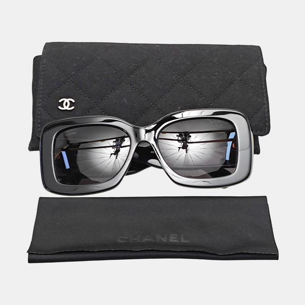 Synthetic Sunglasses Black