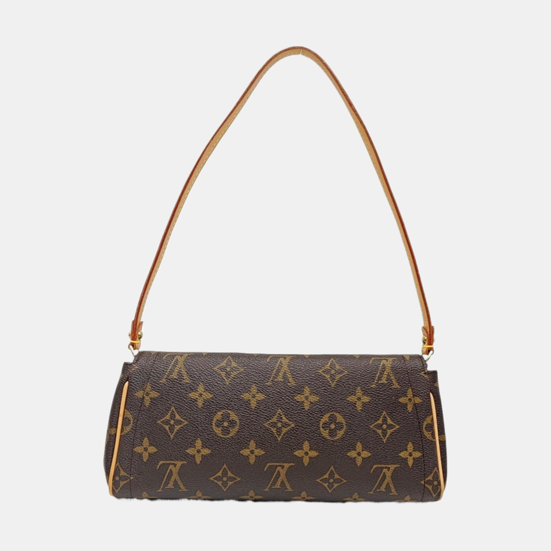 BEVERLY MM Monogram Coated Canvas Brown