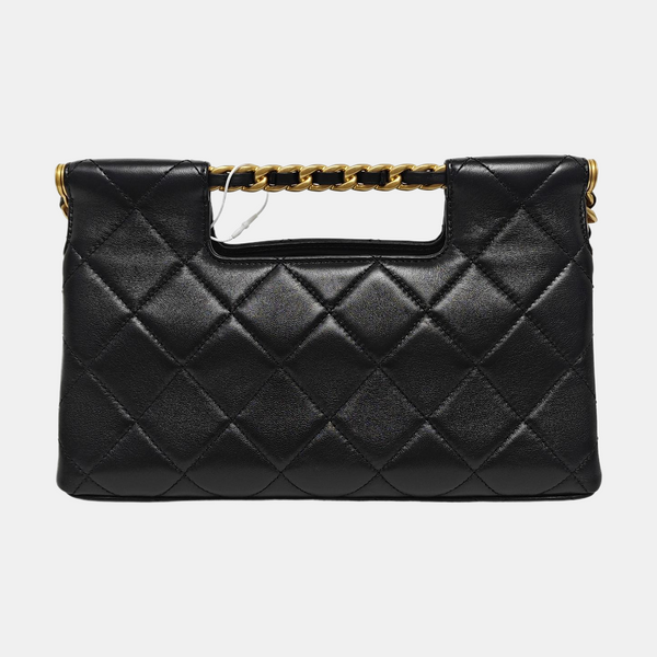 Quilted Lambskin Black