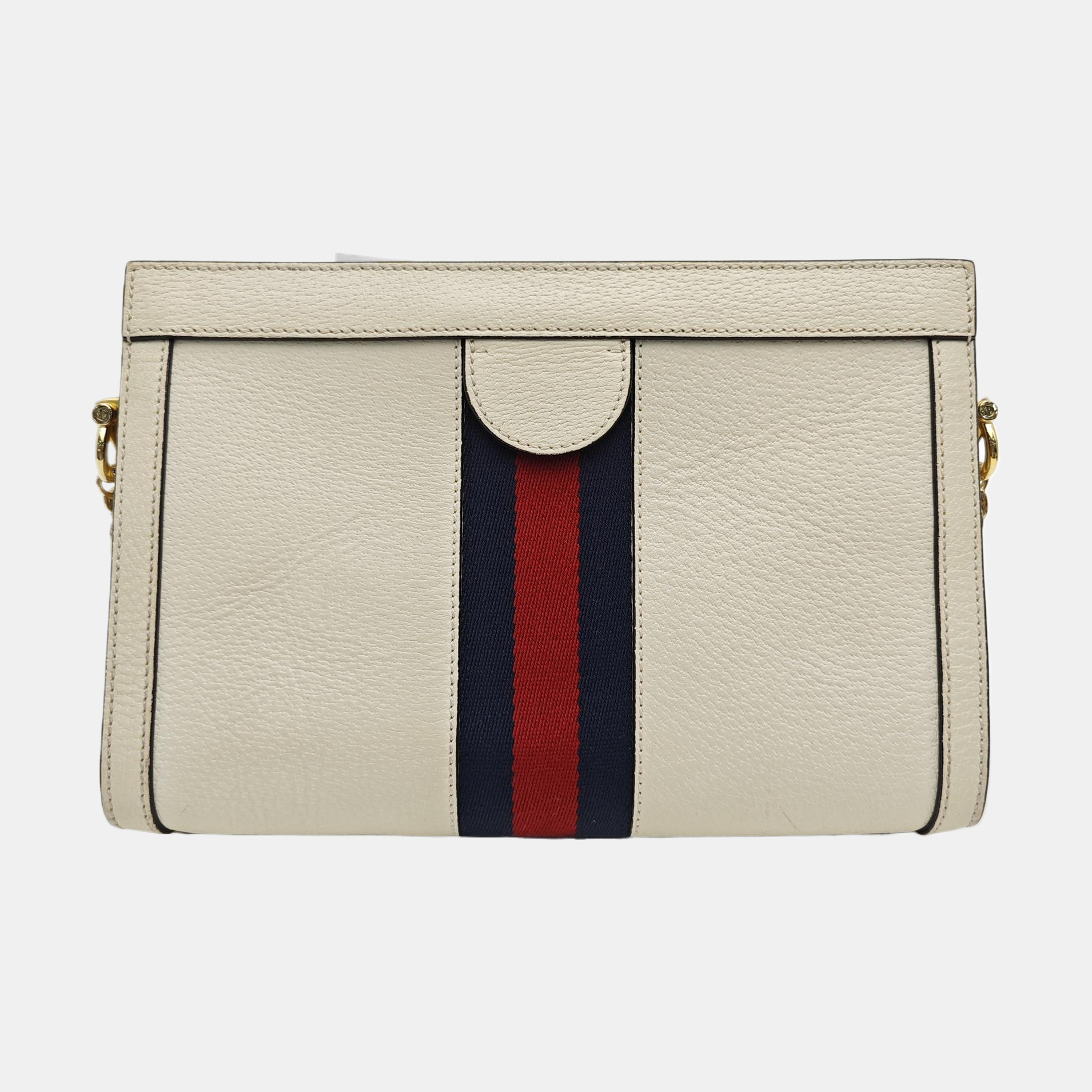 Ophidia Small Calfskin White