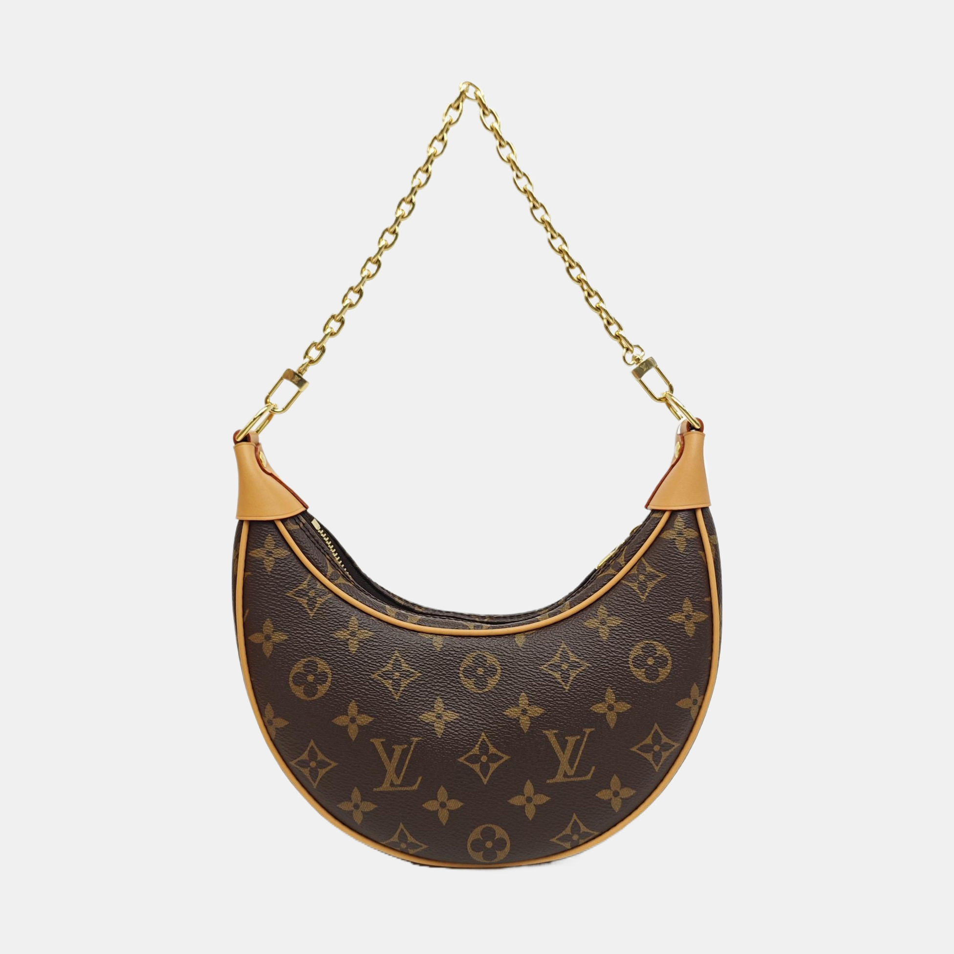 LOOP Monogram Coated Canvas Brown