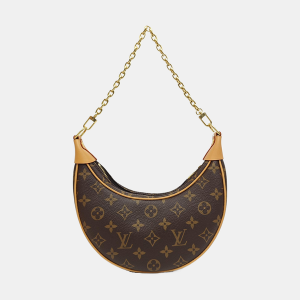 LOOP Monogram Coated Canvas Brown