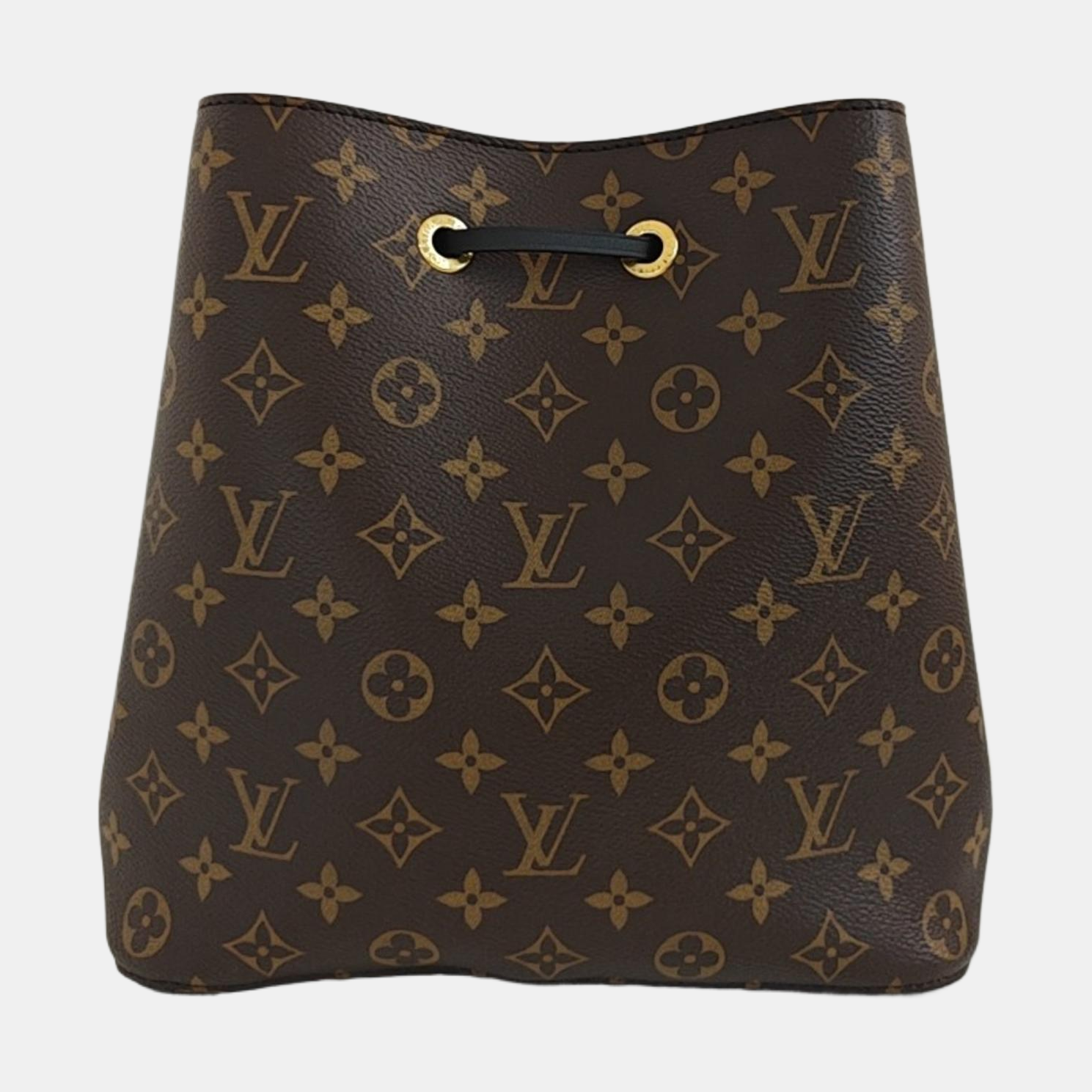 NÉONOÉ MM Monogram Coated Canvas Brown