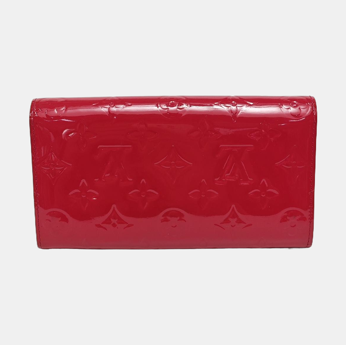 PORTE MONNAIE Patent Leather Red Wallet