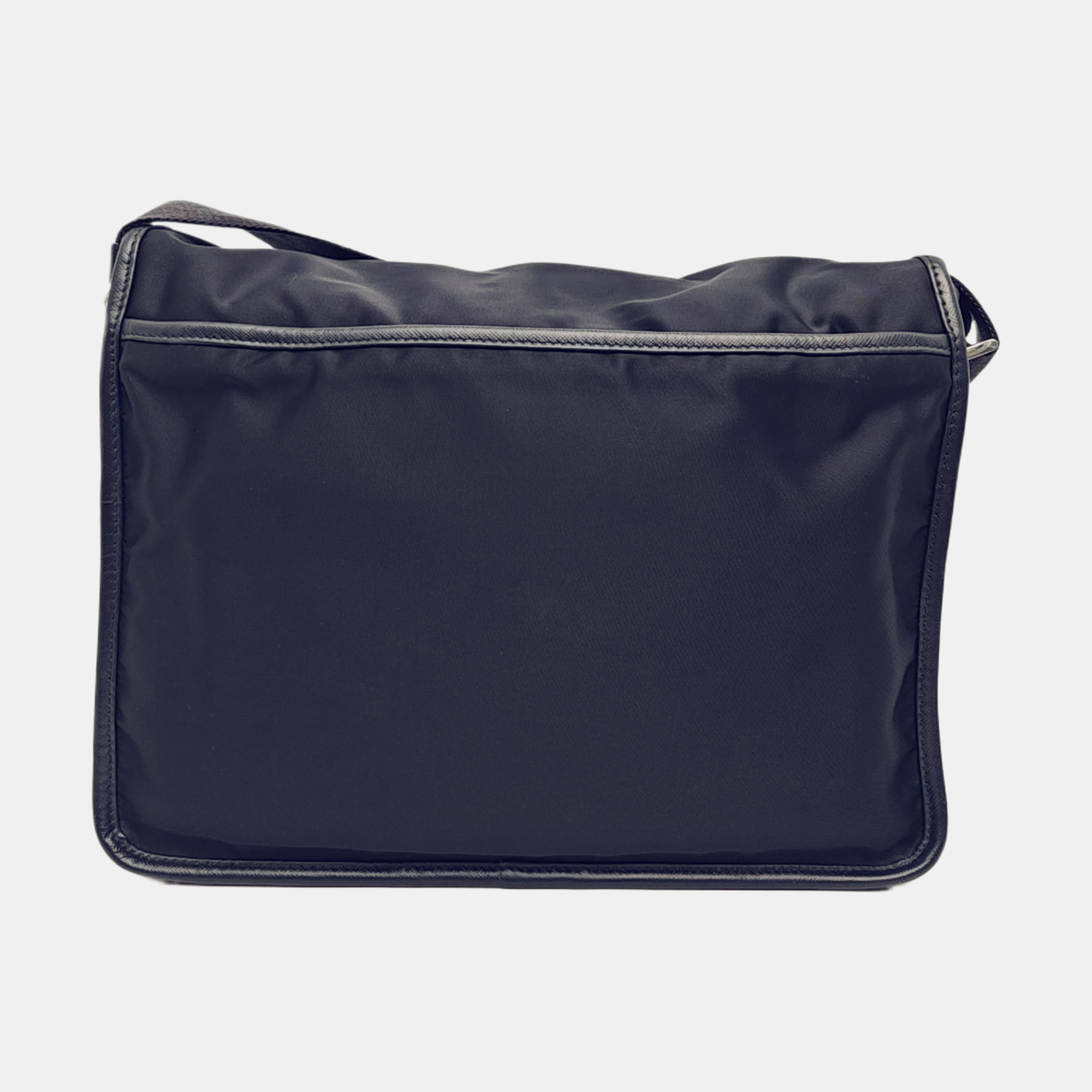 Nylon Shoulder Bag Blue