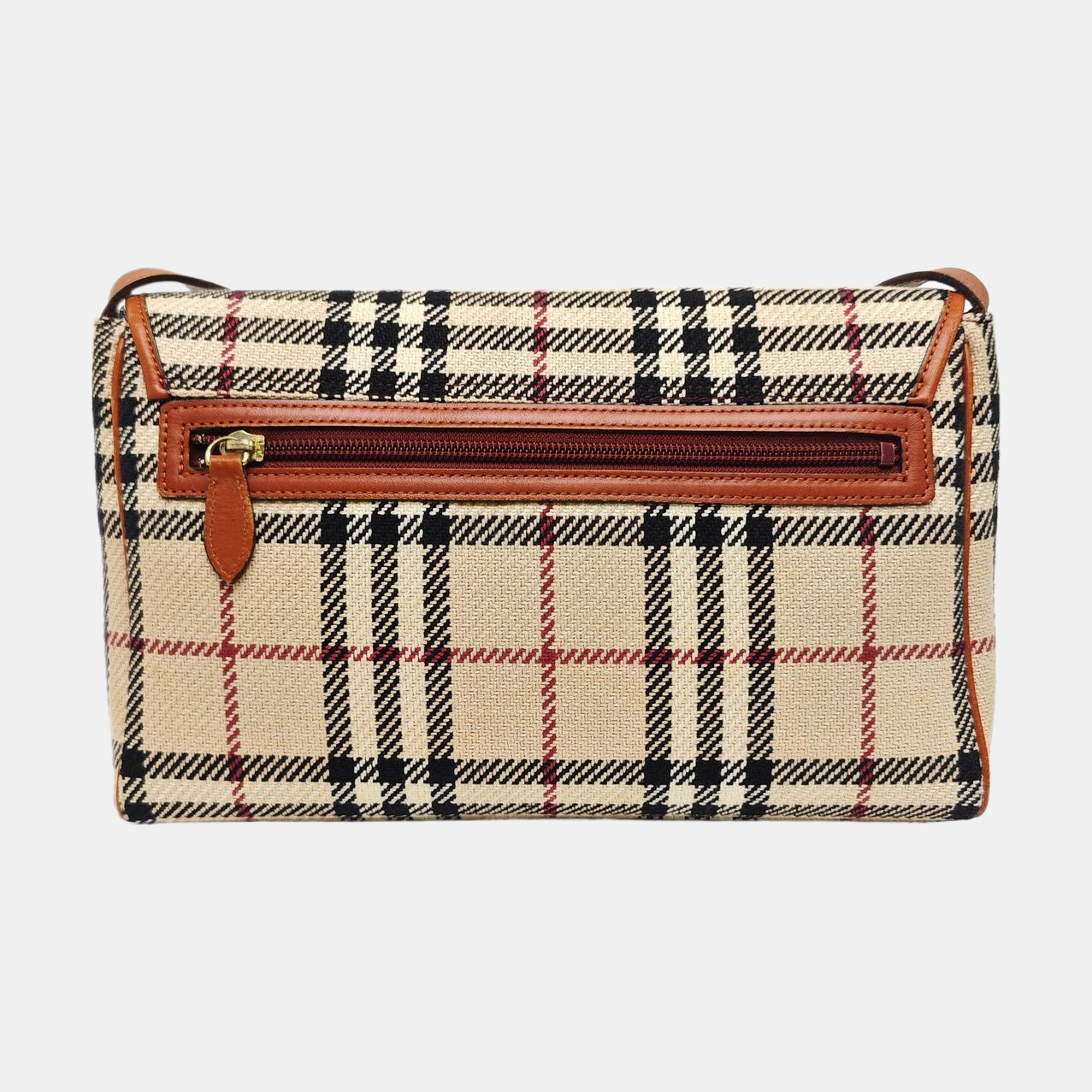 Fabric Shoulder Bag Beige