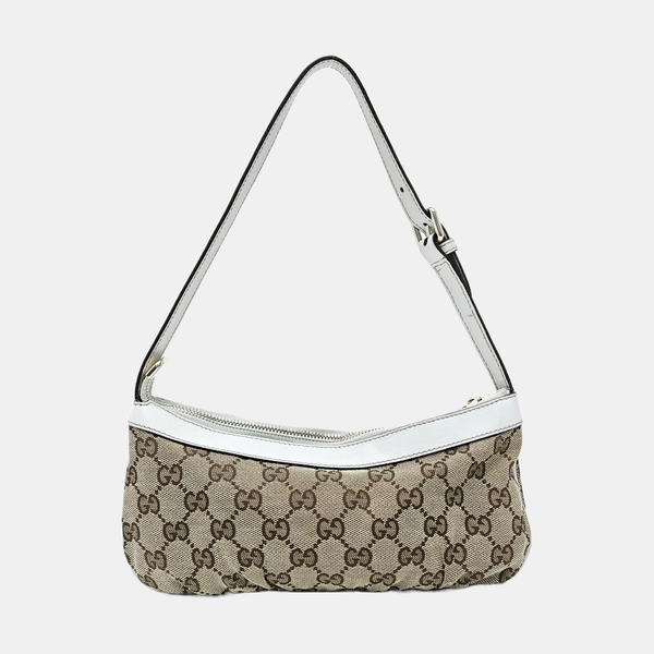 Abbey Monogram Canvas Brown
