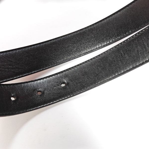 Coated Canvas Belt Brown