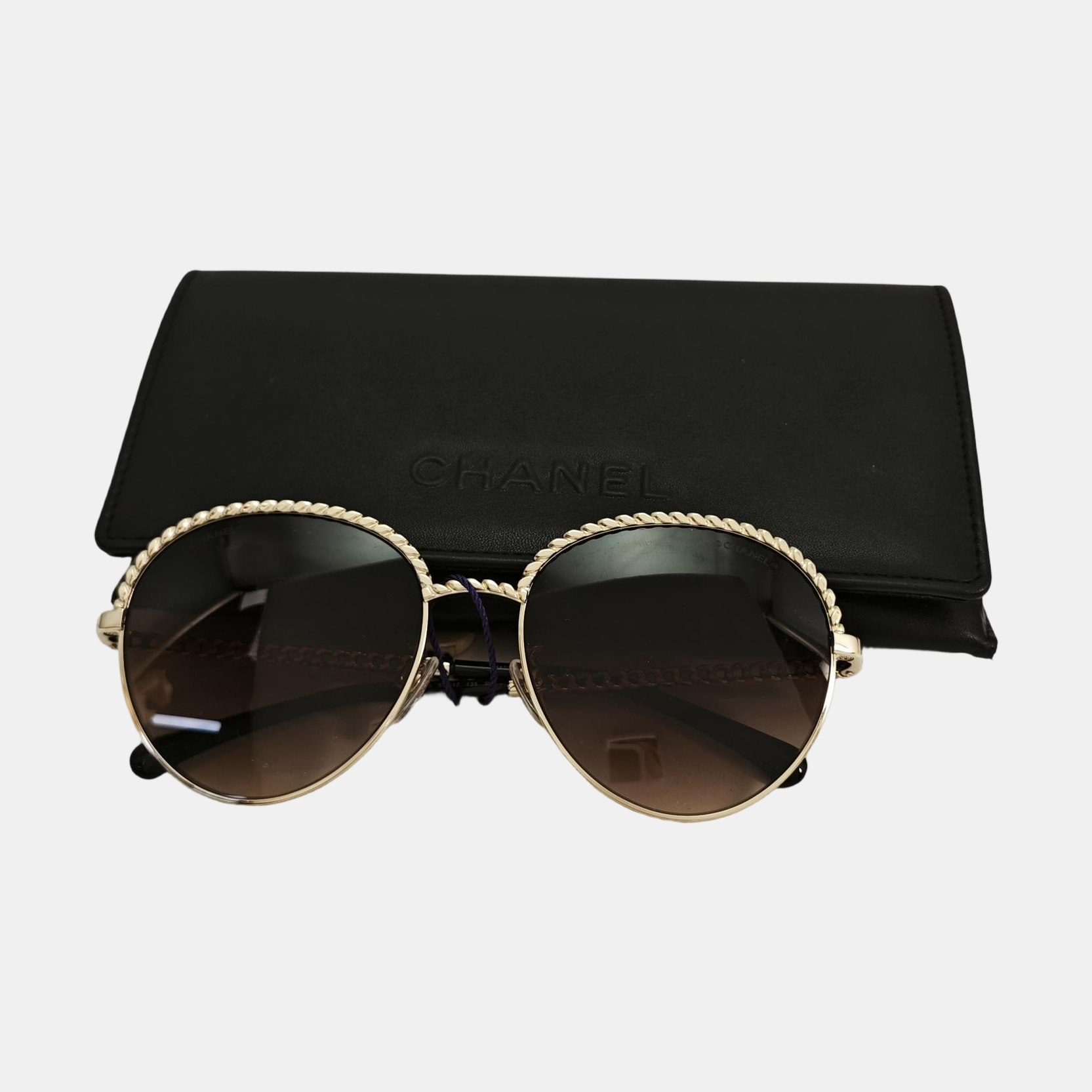 Metal Sunglasses Brown