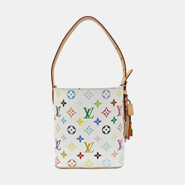LV × TM ALL IN BB Monogram Coated Canvas White