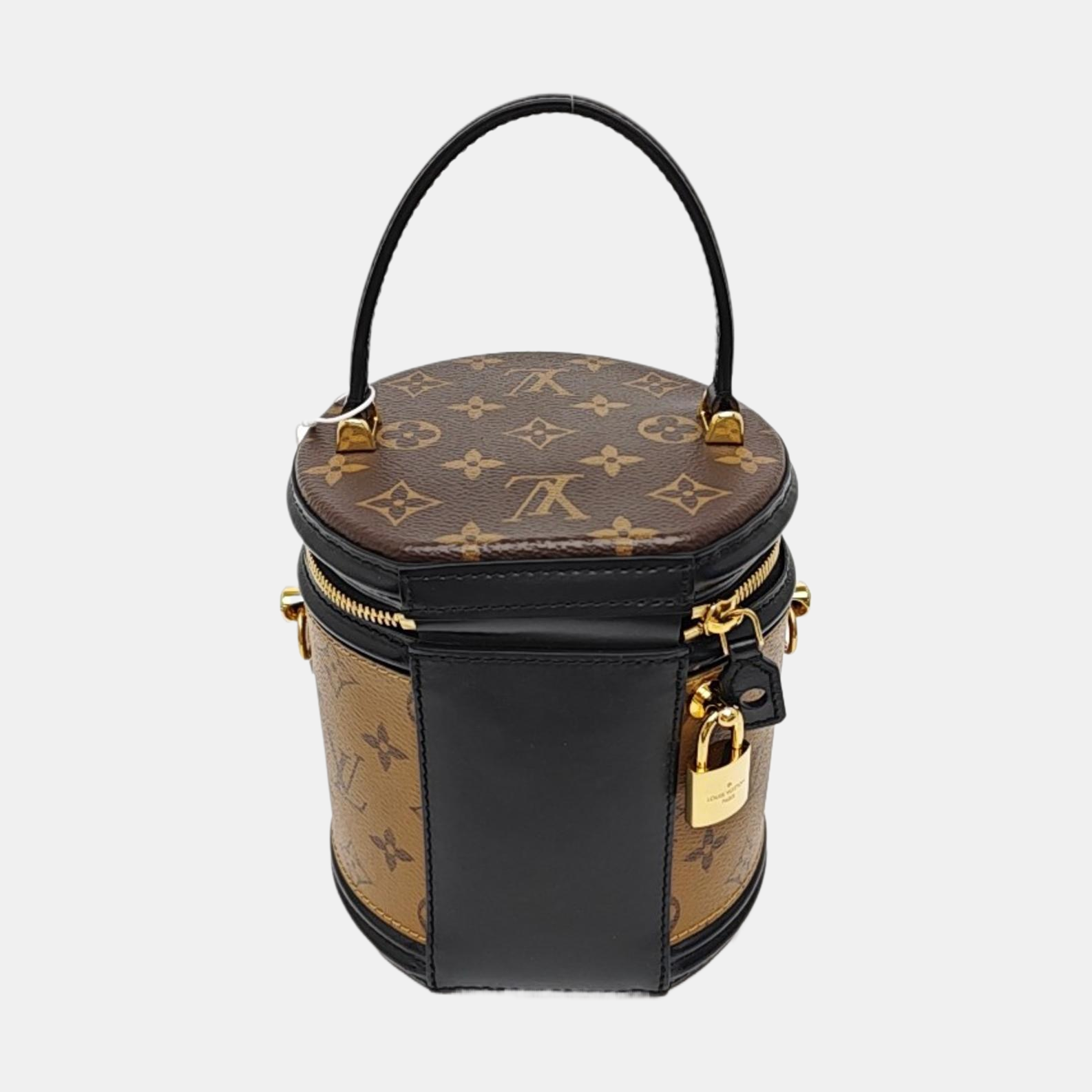 CANNES PM Monogram Coated Canvas Brown