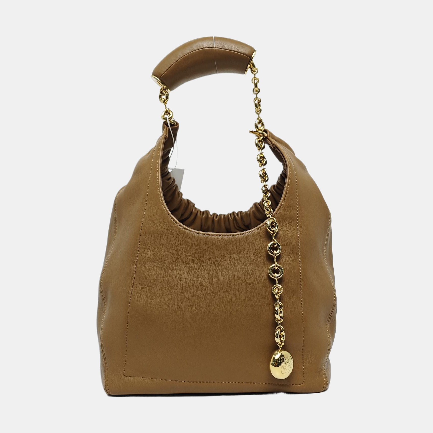 Squeeze Lambskin Brown