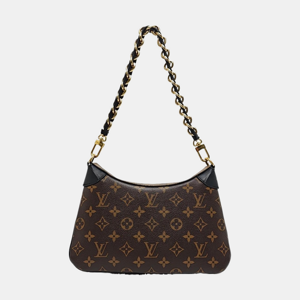TWINNY Monogram Coated Canvas Brown