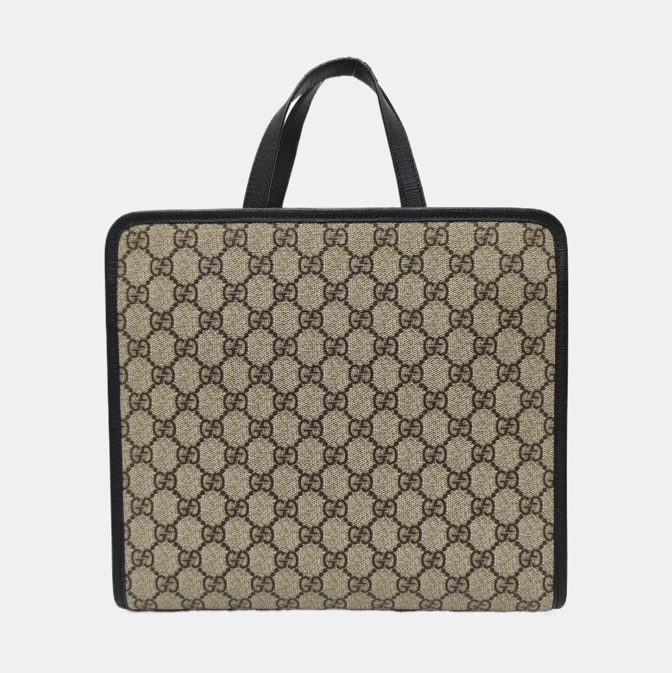 Children’s GG Bucket Monogram Coated Canvas Beige