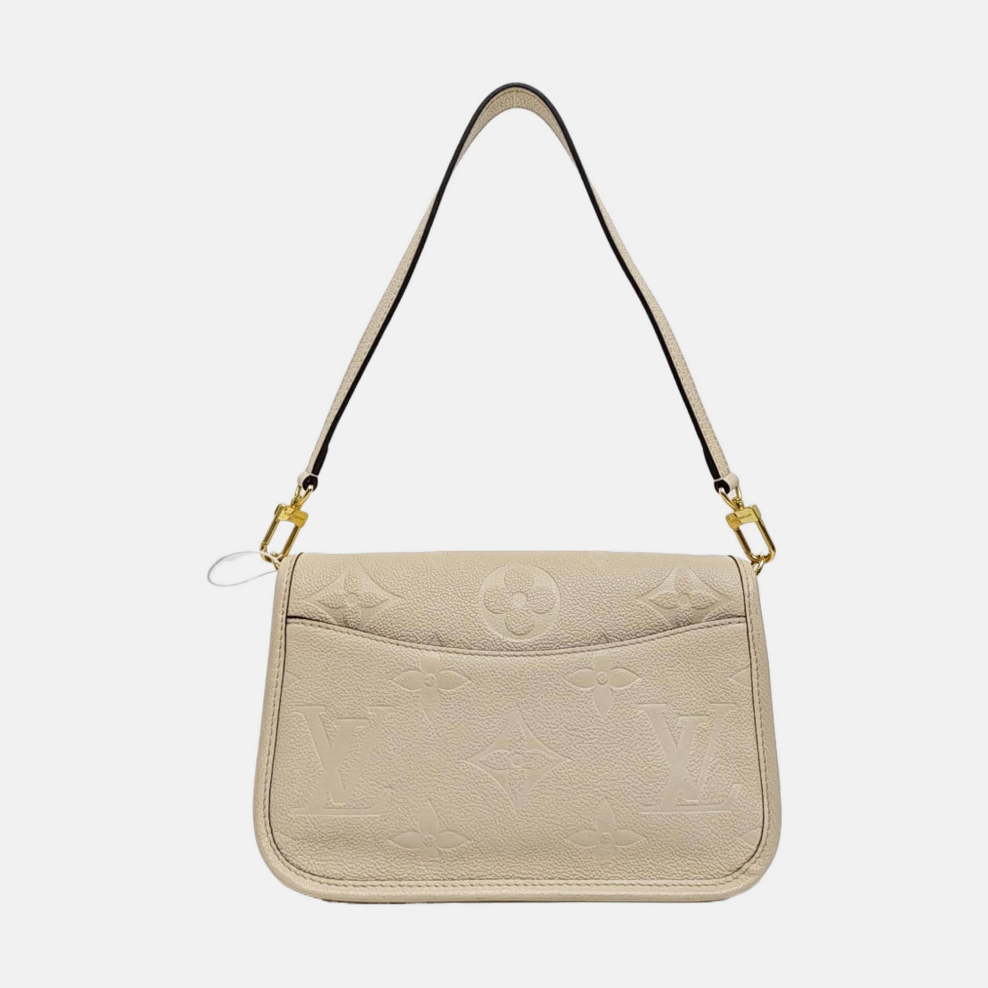 DIANE Monogram Calfskin Beige