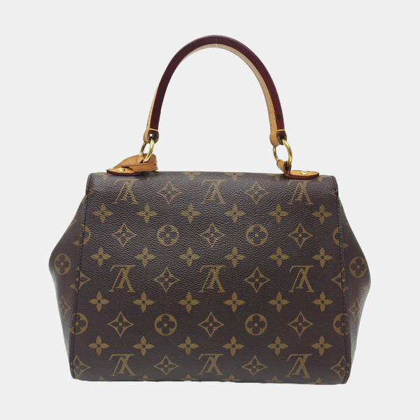 CLUNY PM Monogram Coated Canvas Brown