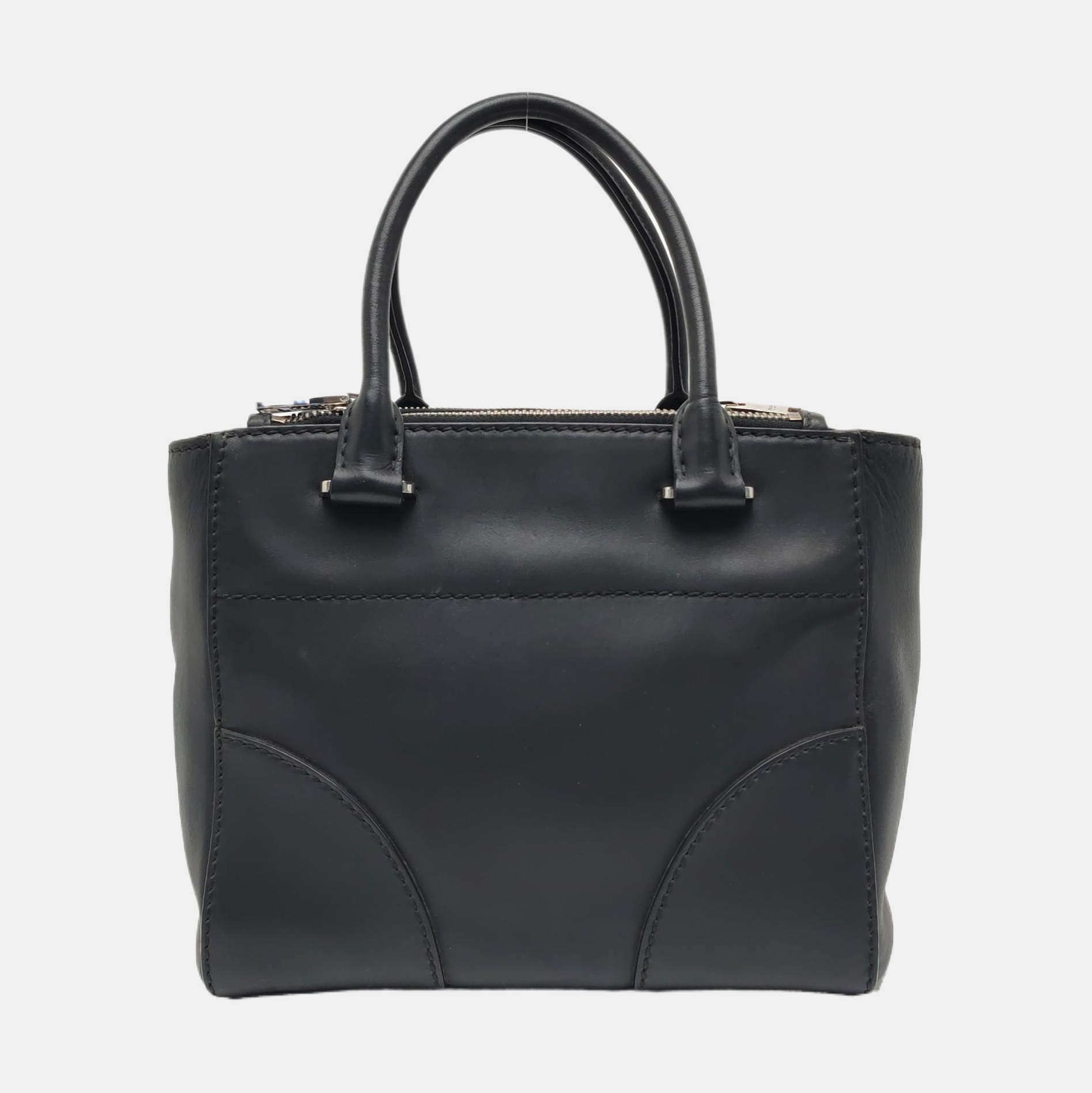 Calfskin Tote Bag Black