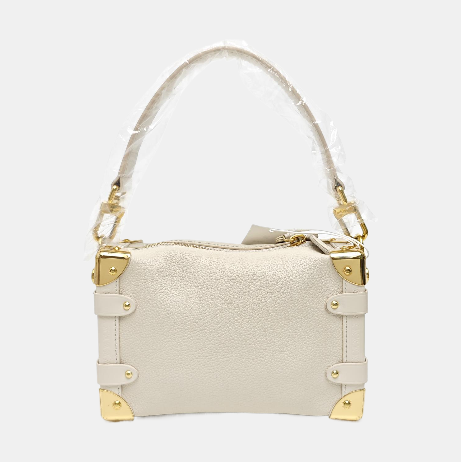 SIDE TRUNK PM Calfskin Beige