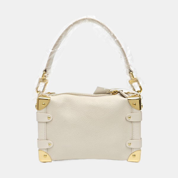 SIDE TRUNK PM Calfskin Beige
