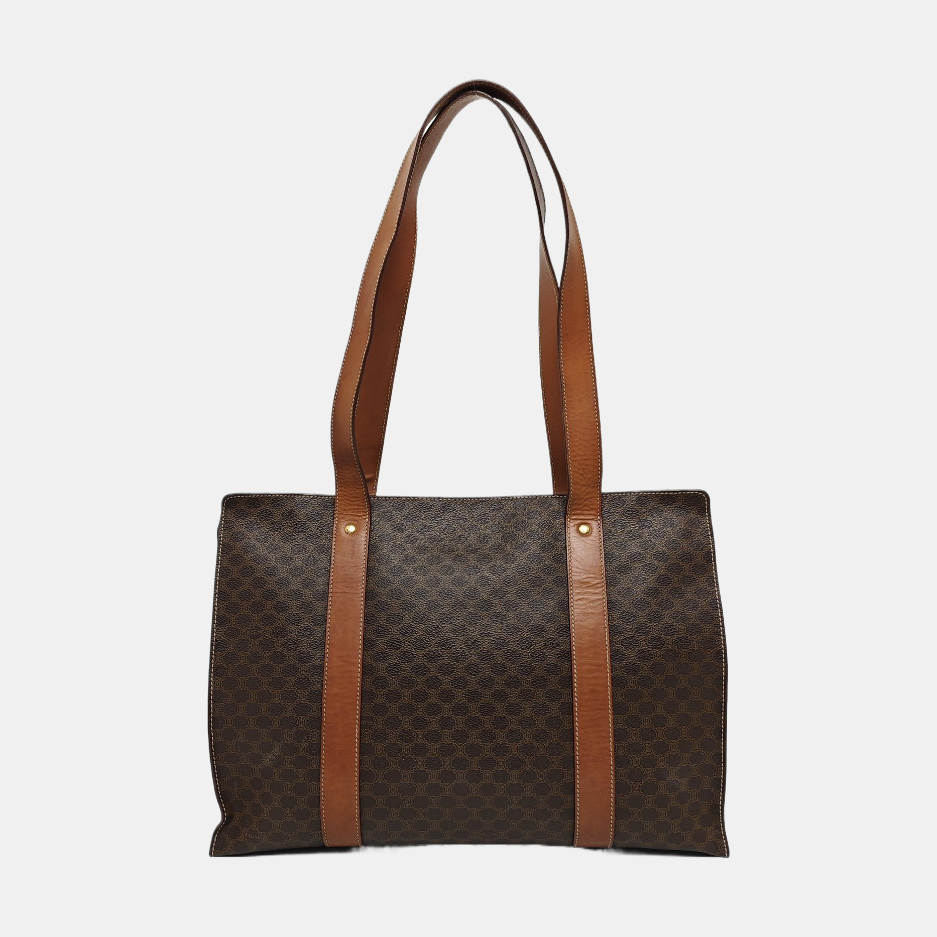 MACADAM BOSTON Coated Canvas Brown