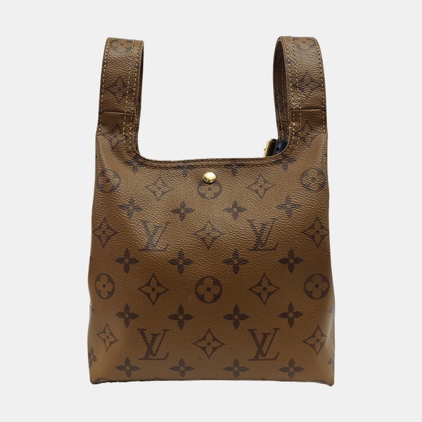 ATLANTIS PM Monogram Coated Canvas Brown