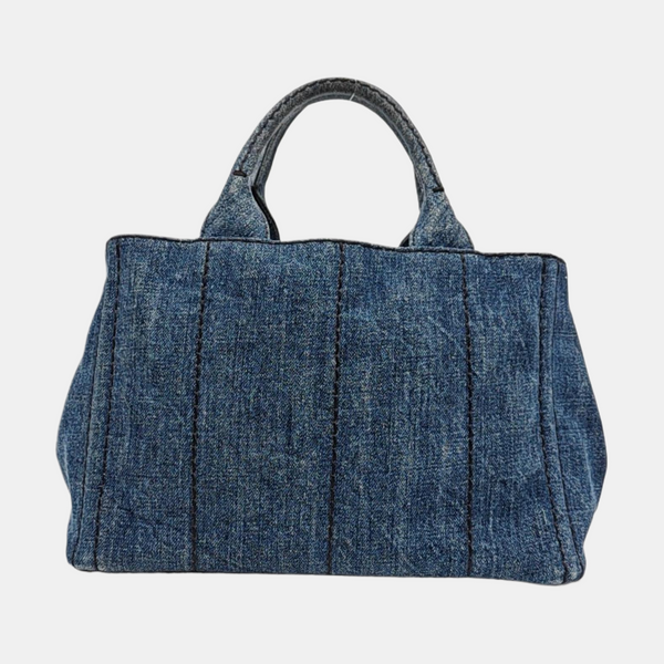 Denim Quilted Denim Blue