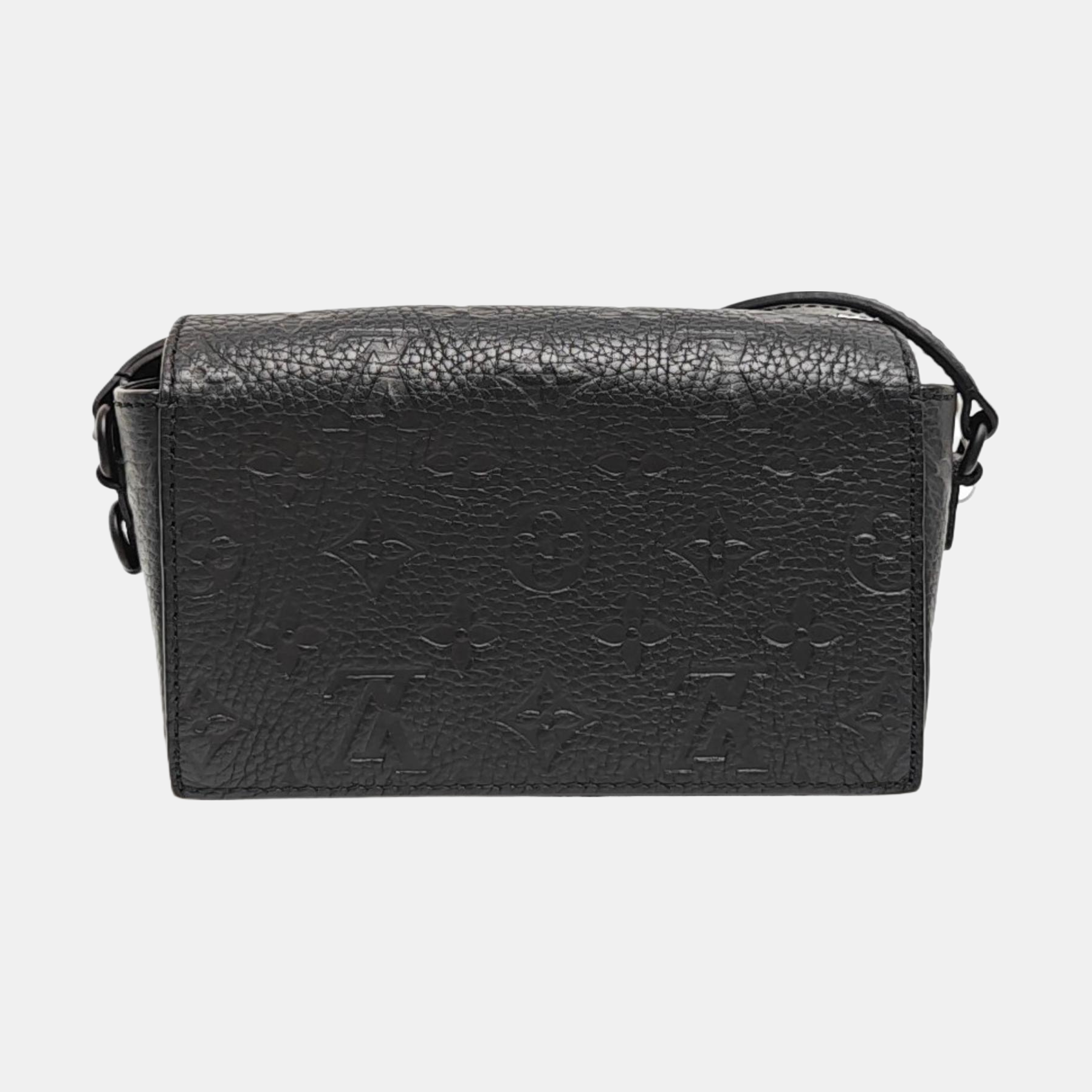 SOFT TRUNK Mini Monogram Calfskin Black