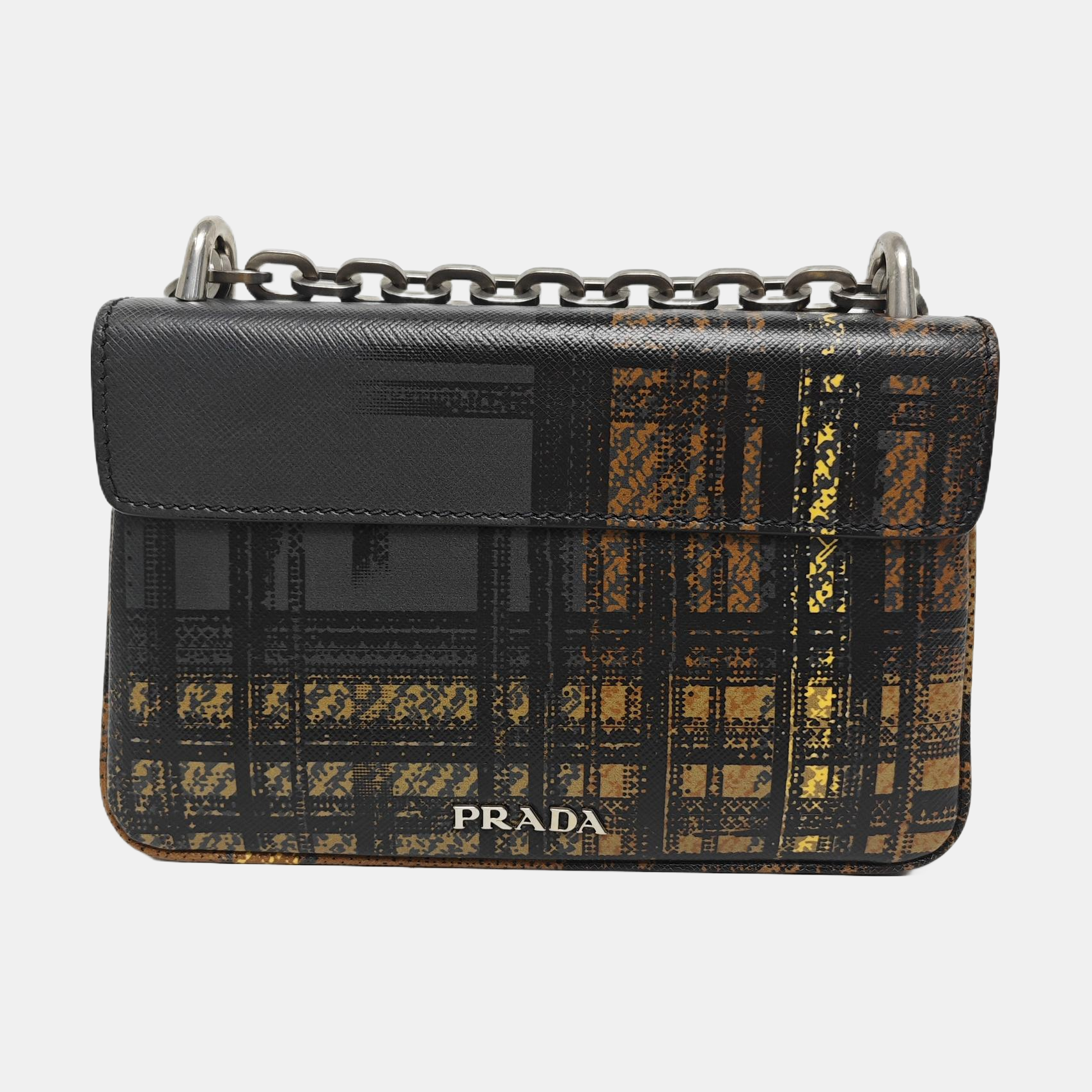 Leather Crossbody Bag Multicolor