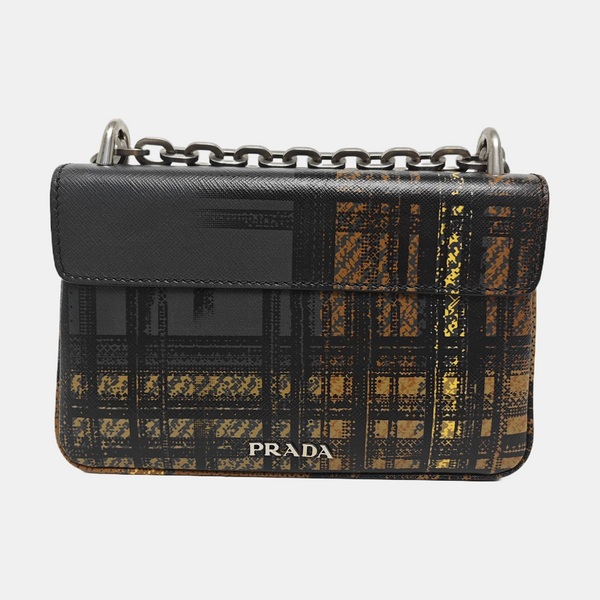 Leather Crossbody Bag Multicolor