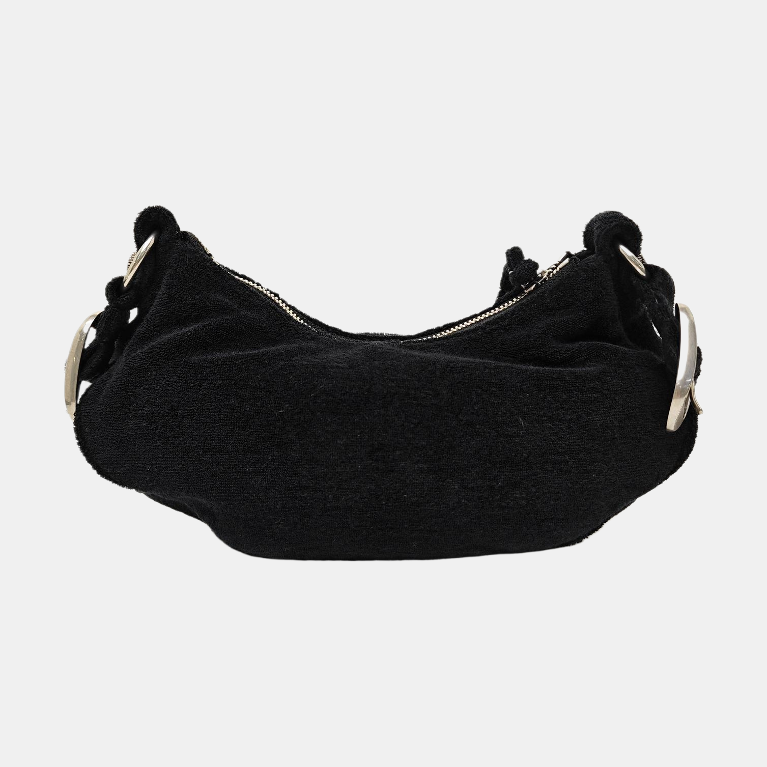 Le Cagole Small Fabric Black