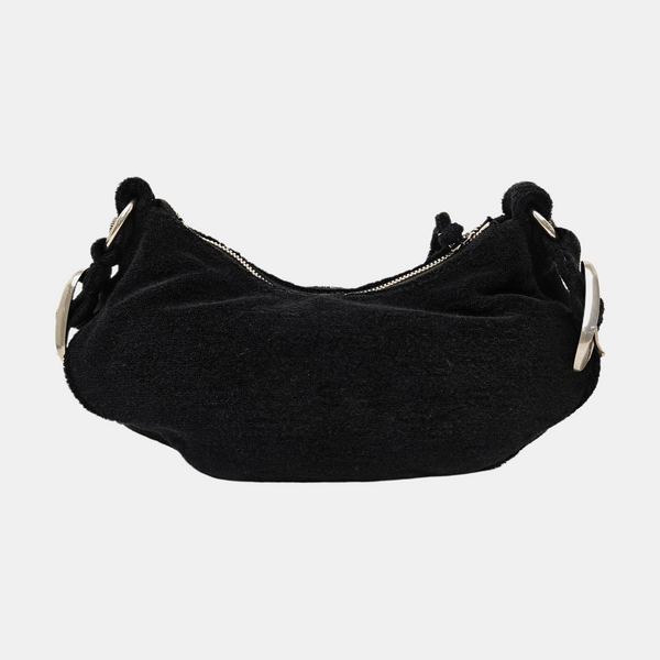 Le Cagole Small Fabric Black