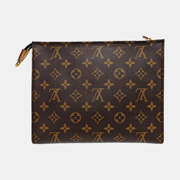 TOILET POCKET Monogram Coated Canvas Brown