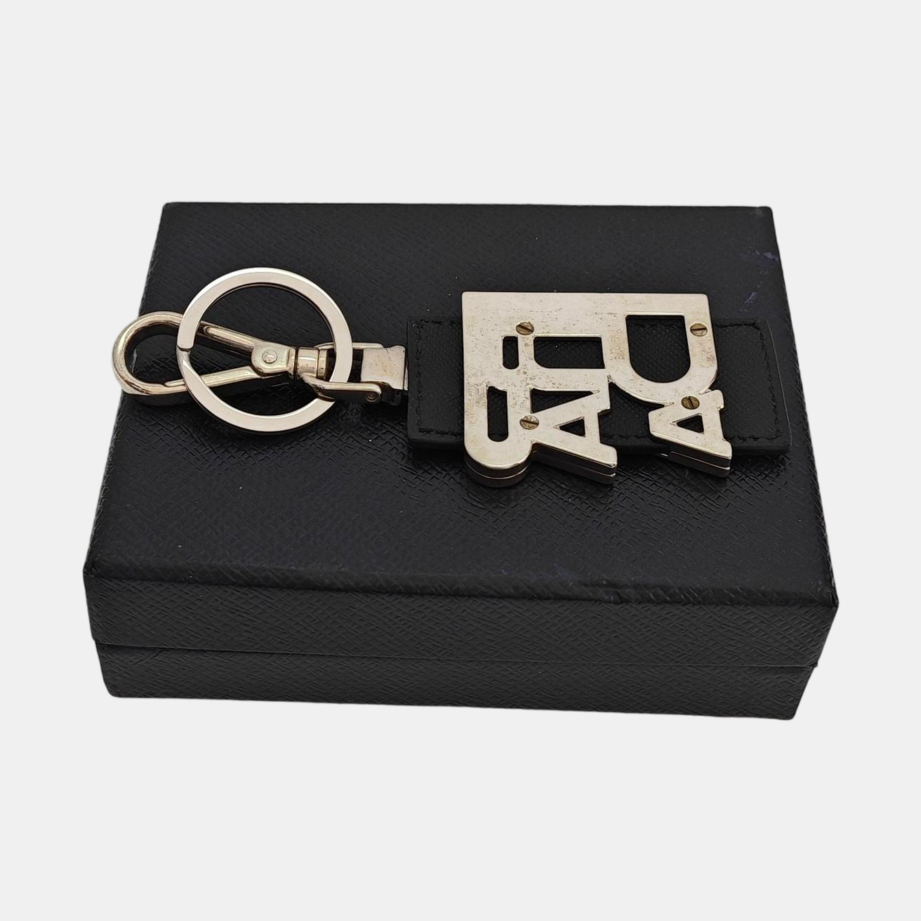 Metal Bag Charm Silver