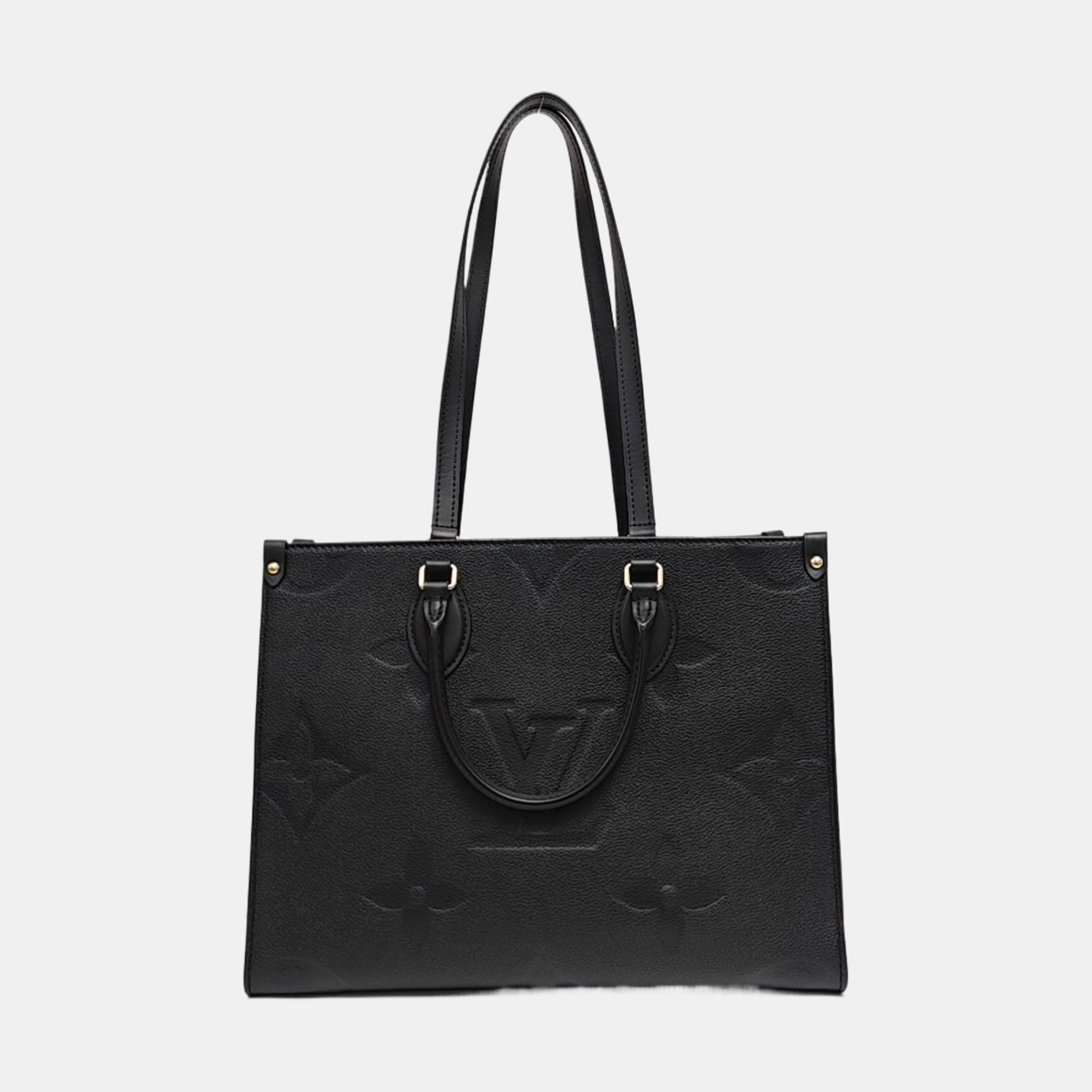 ONTHEGO MM Monogram Calfskin Black