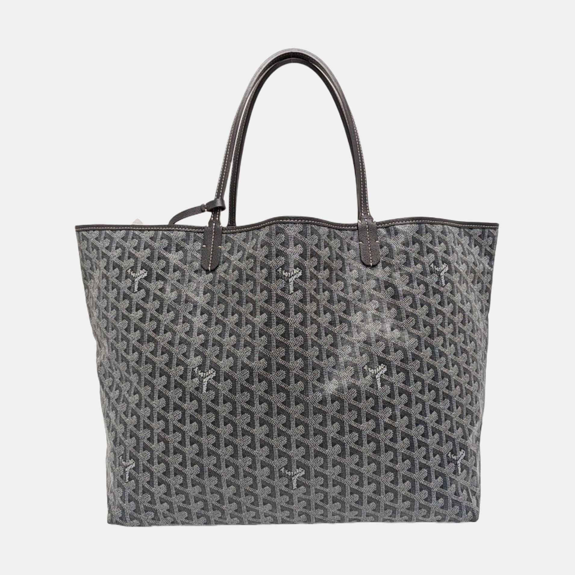Saint Louis GM Coated Canvas Gray