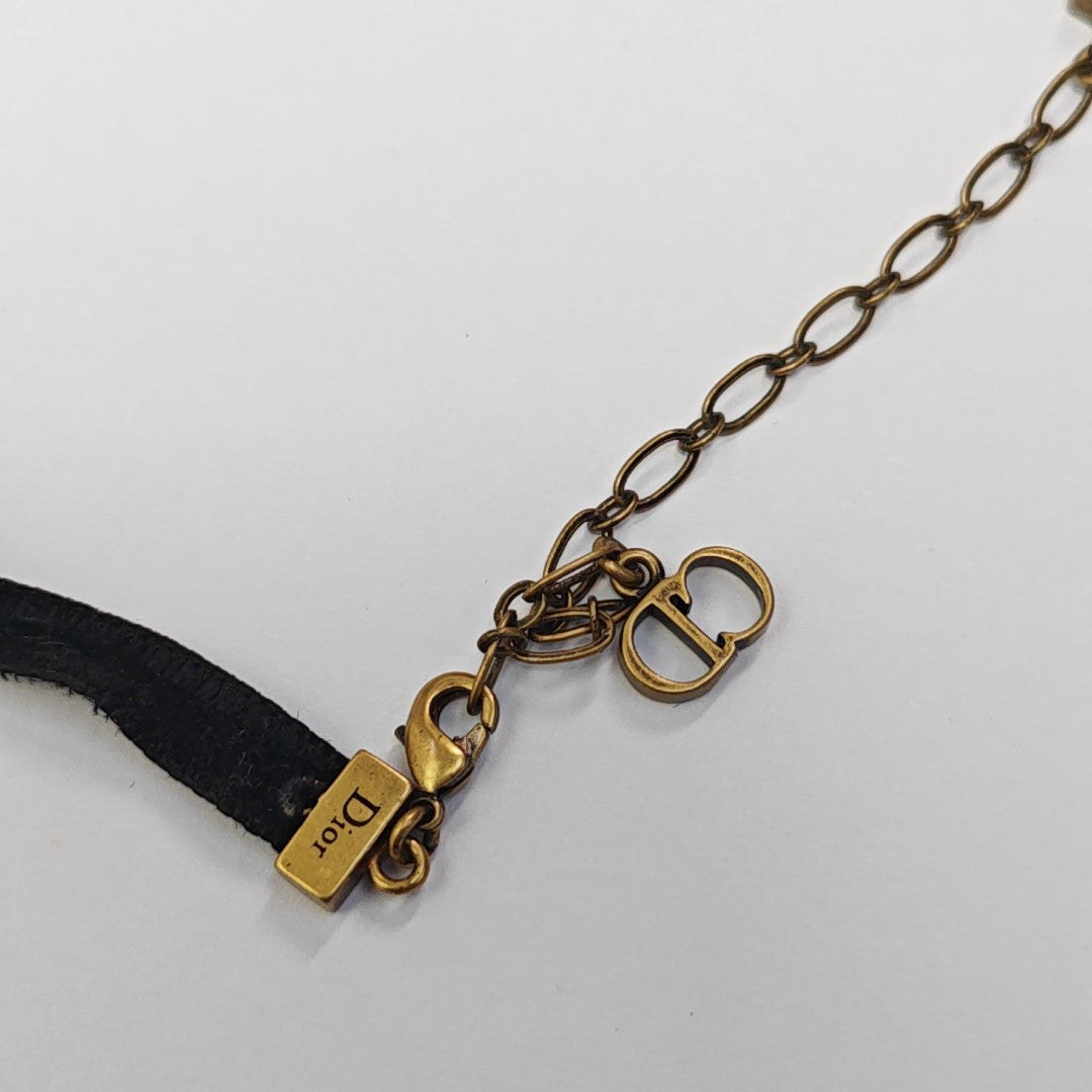 Synthetic Crystal Black Necklace