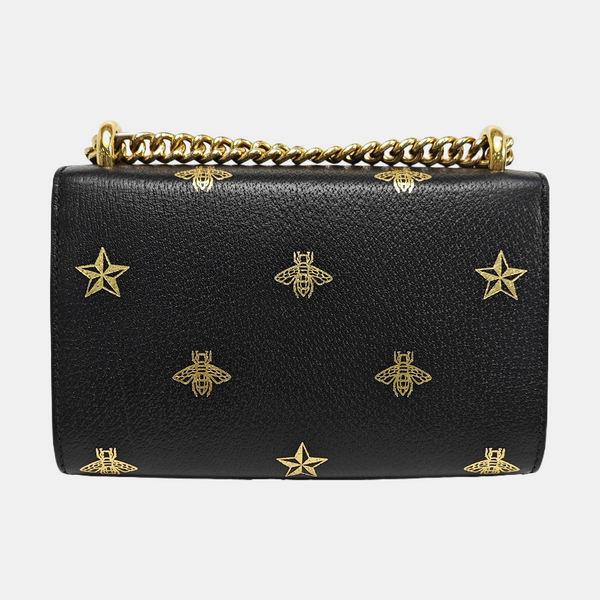 Padlock Small Calfskin Black