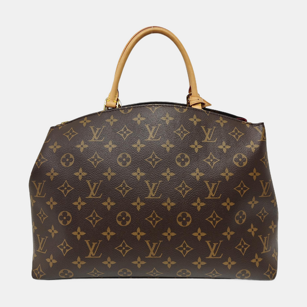 PALAIS GM Monogram Coated Canvas Brown