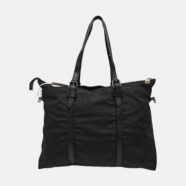 GG Imprime Monogram Nylon Black