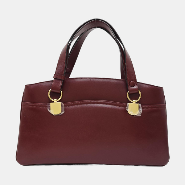 Arli Large Monogram Calfskin Red