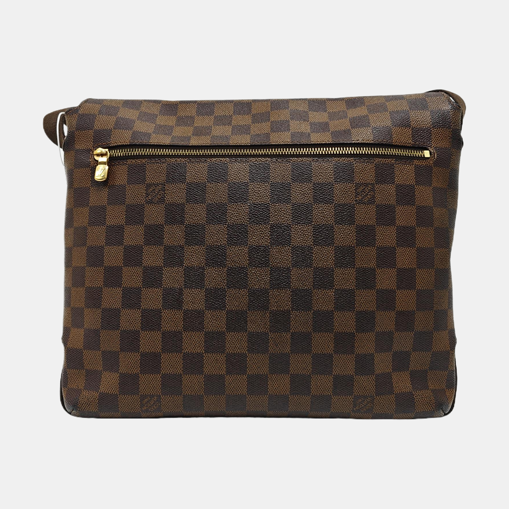 BROOKLYN Damier Ebene Coated Canvas Brown