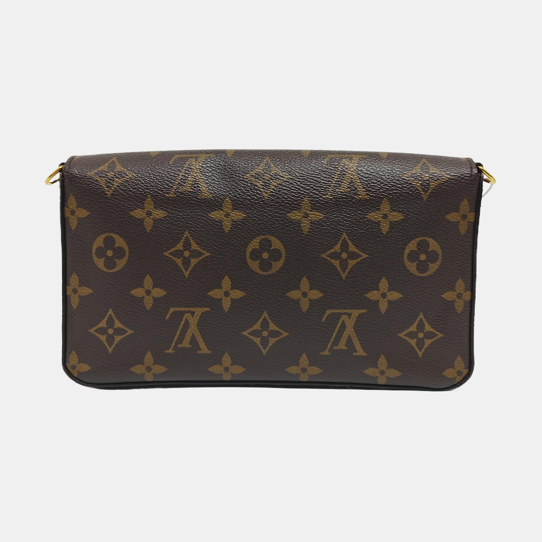 FÉLICIE Monogram Coated Canvas Brown